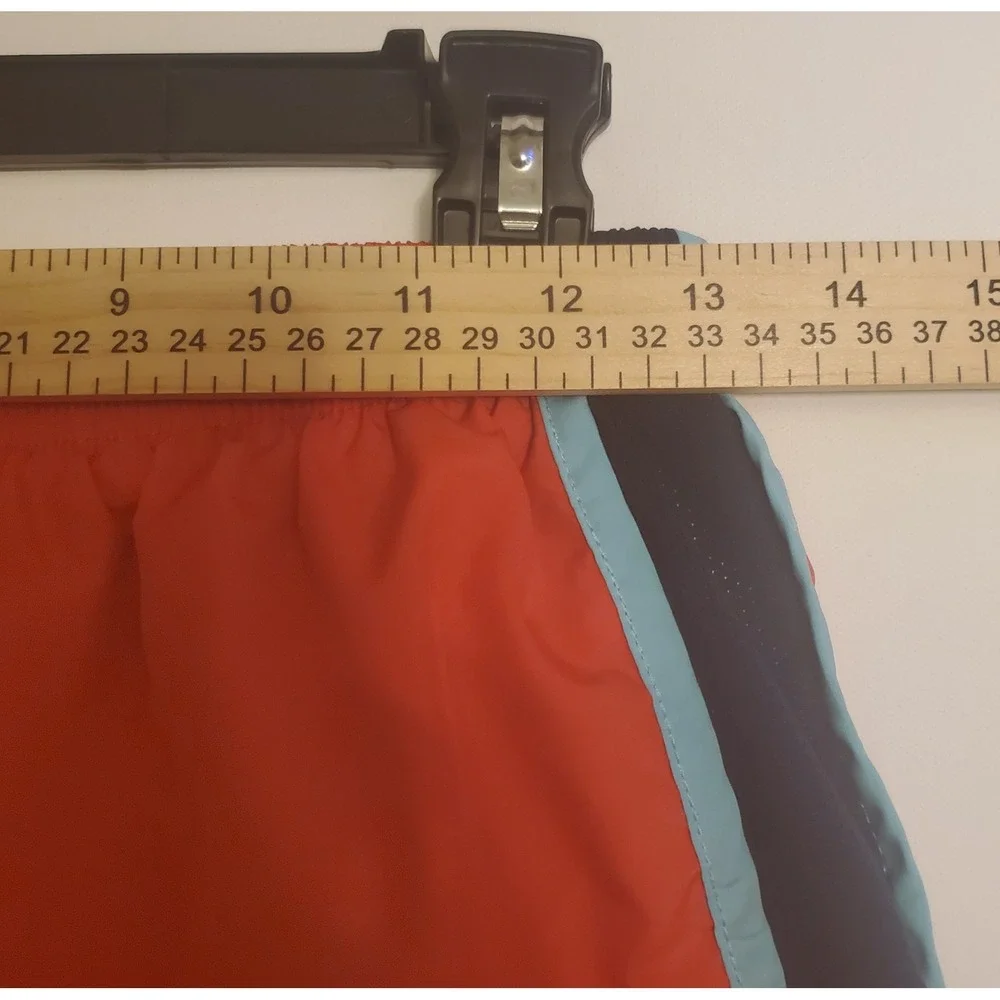 Nike Dri-Dit Tempo Lined Athletic‎ Shorts Women's Size Small Red Blue
